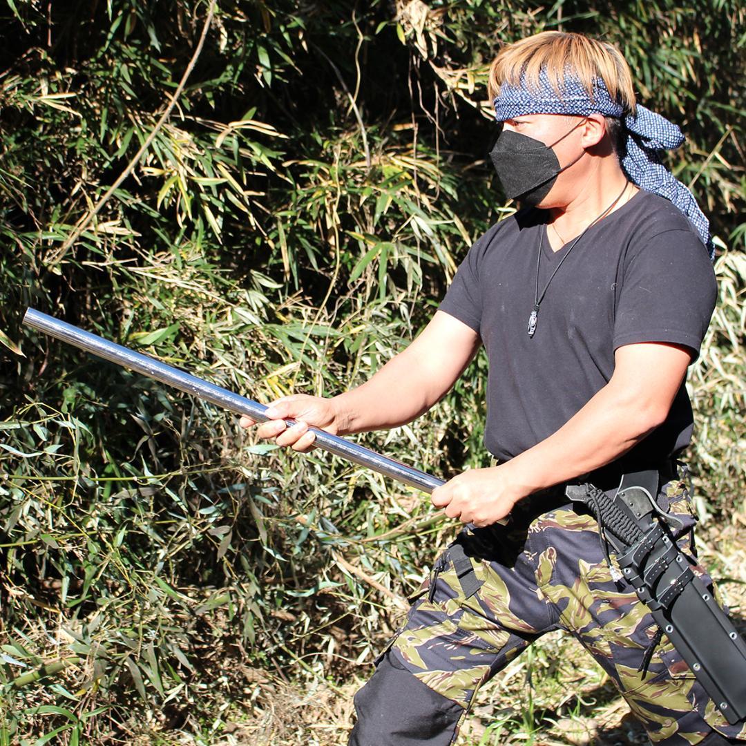 鍛錬棒　約４キロ　ステンレス製　800ｍｍトレーニング　筋トレ 臭わない