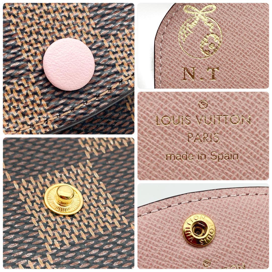 ぜん 様専用IC ルイヴィトン ポルトモネ ロザリ ローズバレリーヌ