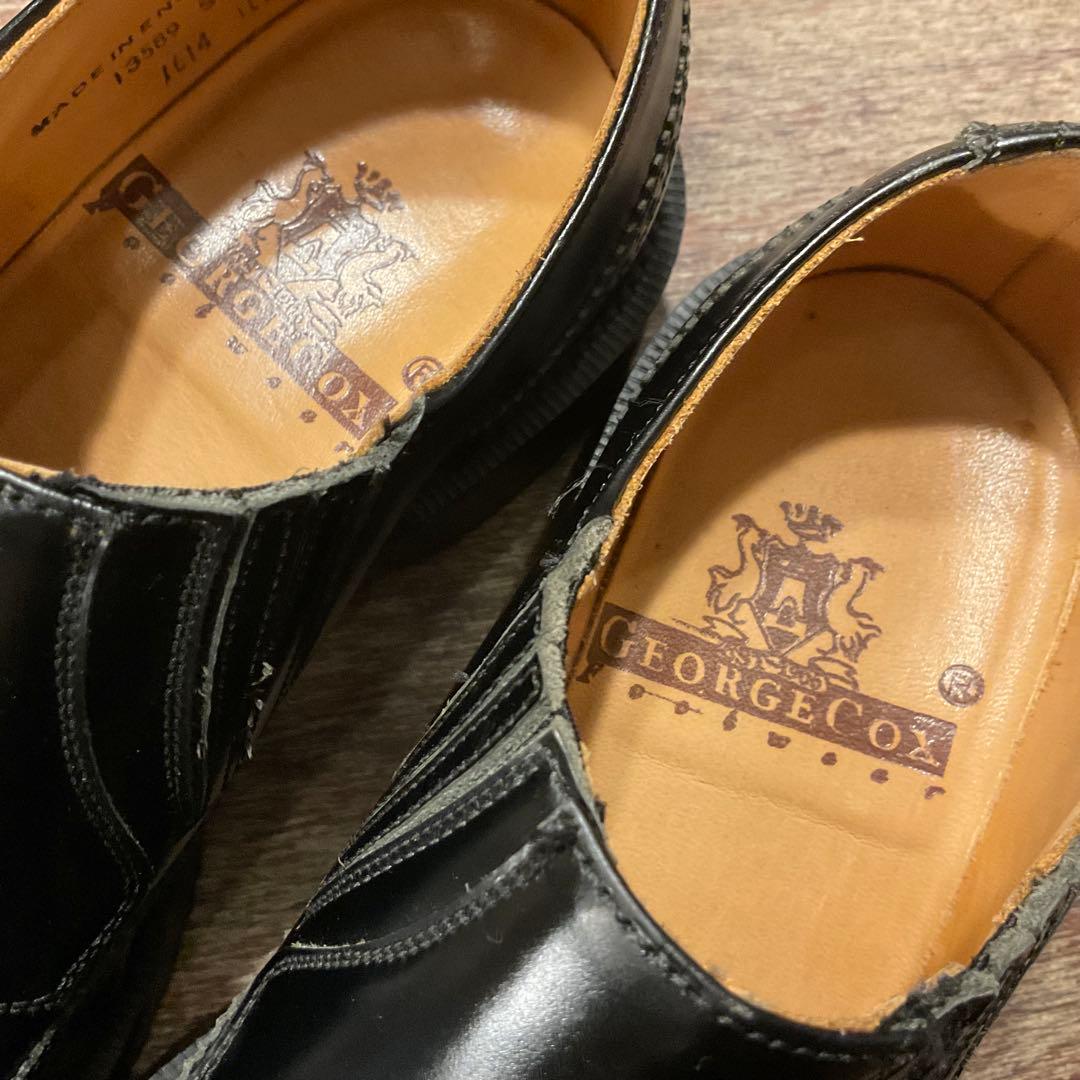美品！2足セット！ジョージコックス ウイングチップ サイドゴア レースアップ