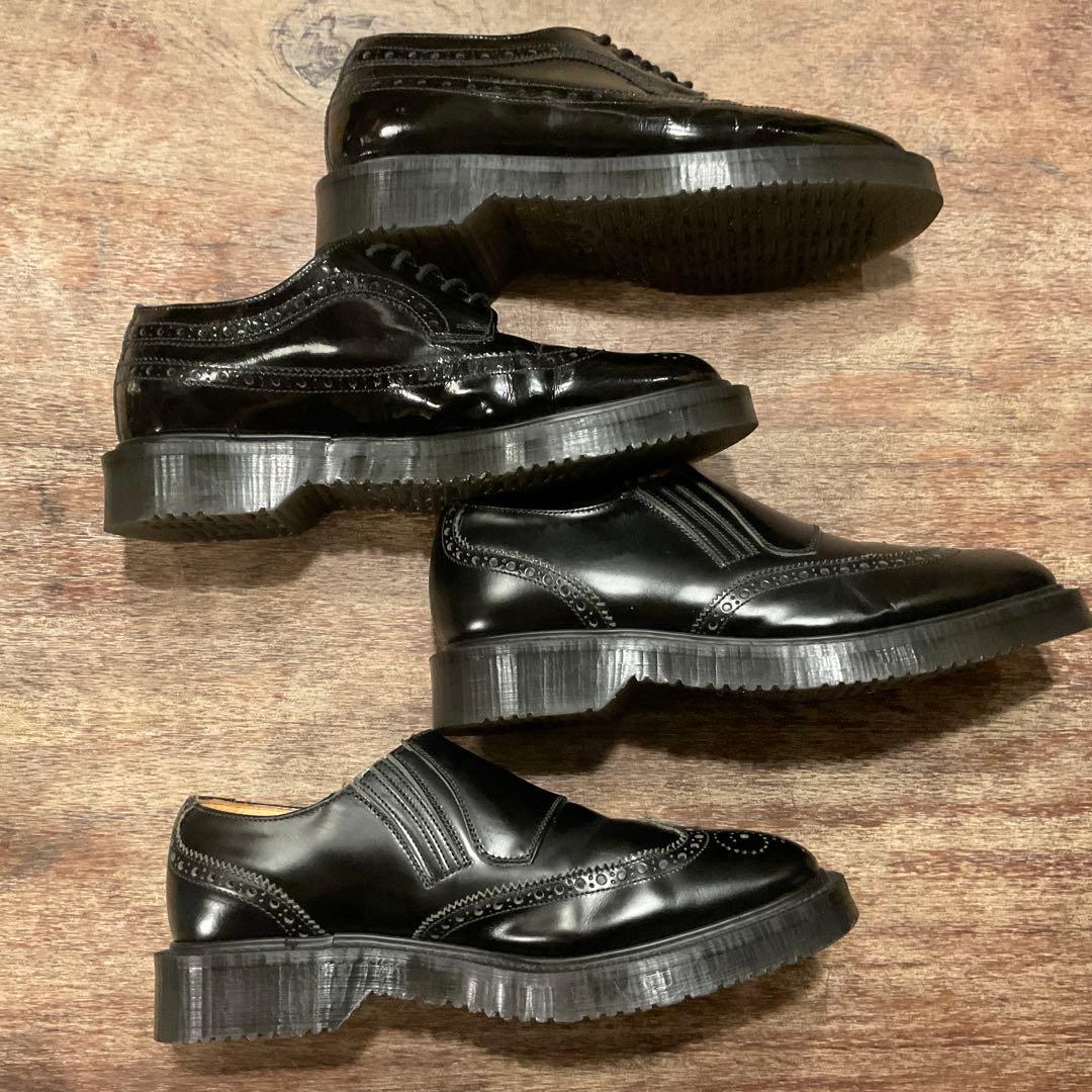 美品！2足セット！ジョージコックス ウイングチップ サイドゴア レースアップ