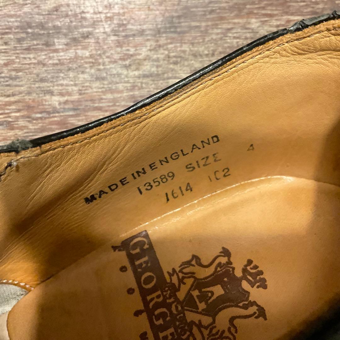 美品！2足セット！ジョージコックス ウイングチップ サイドゴア レースアップ