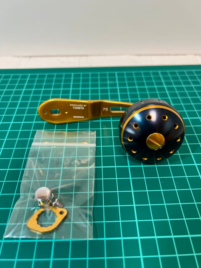 シマノ】夢屋 アルミラウンドノブ BH-5 （ハンドル75mm） - メルカリ