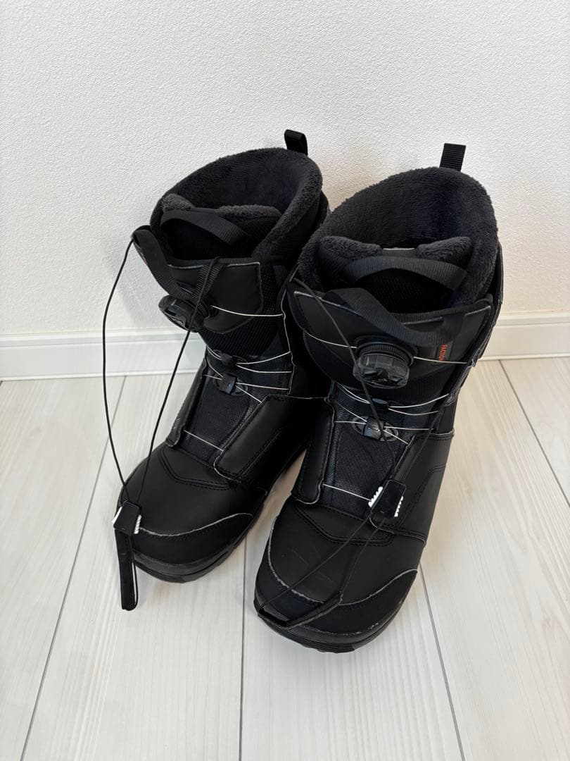 ５回着用　26.5cm SALOMON FACTION WIDE BOA ブーツ