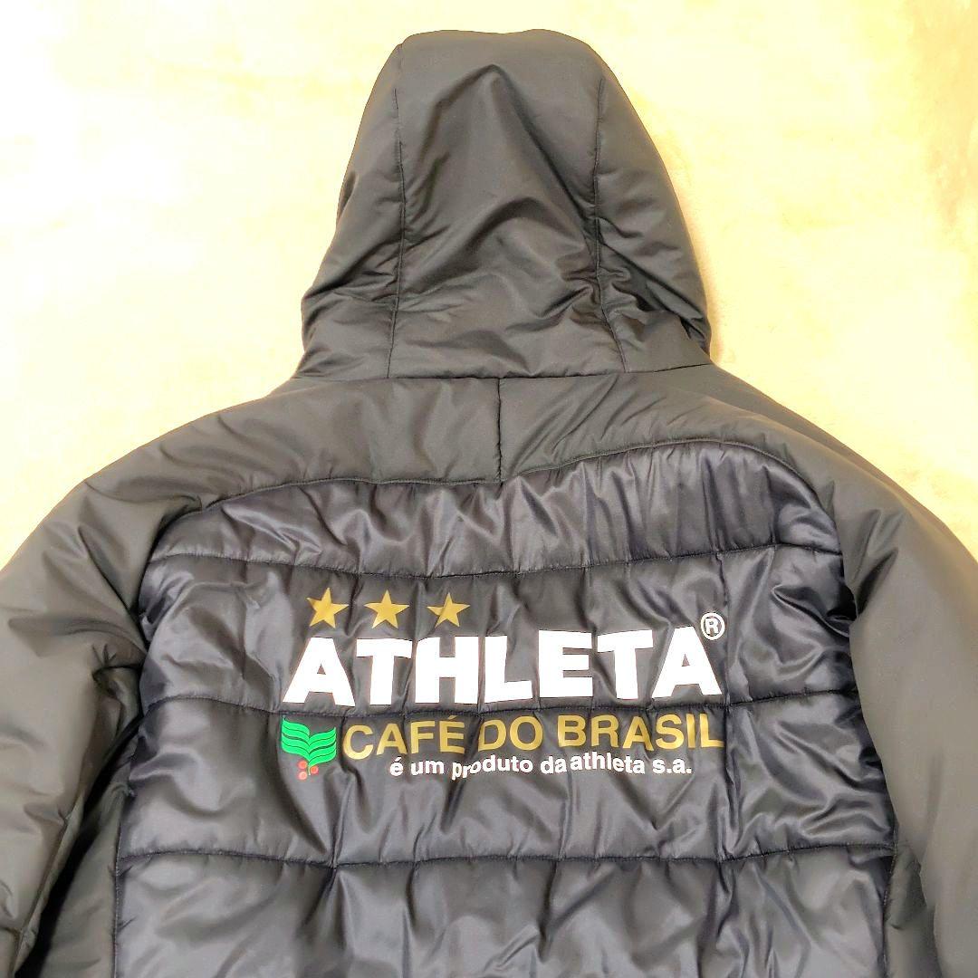極美品 ATHLETA ベンチコート サッカー ジャケット フットサル M