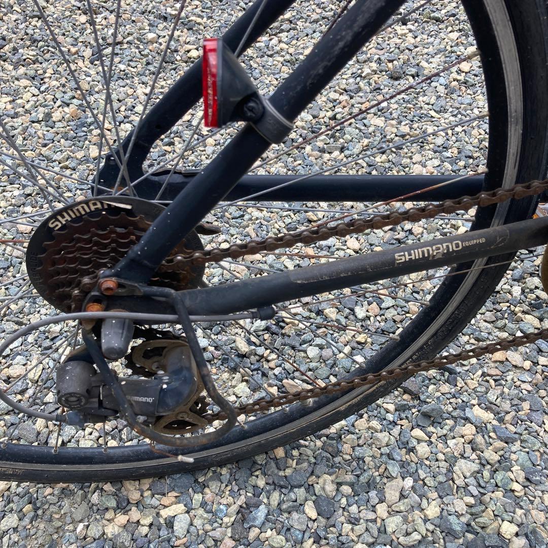 引取り限定　福岡　クロスバイク　自転車　お買い得　通勤　通学　サイクリン