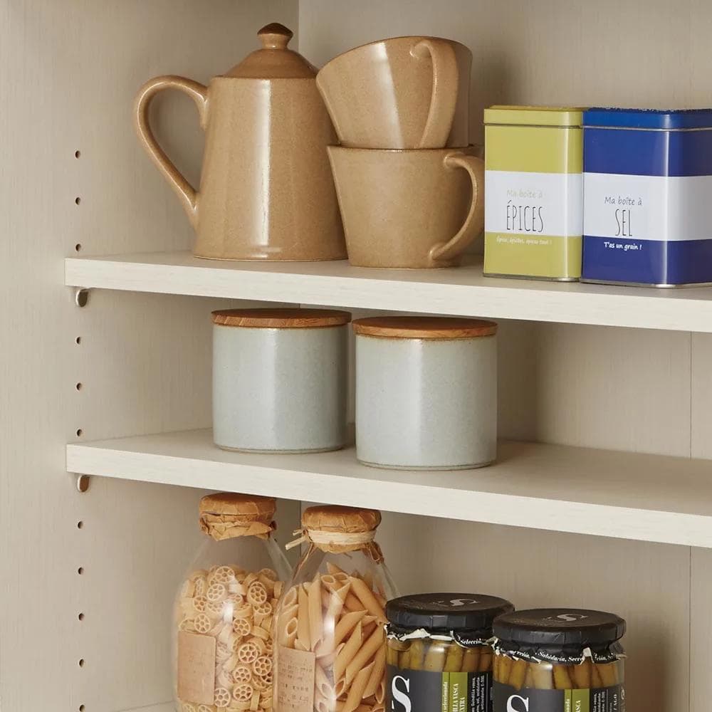 【美品送料込】<最終値引き> 引き戸カウンター下収納 幅140cm 食器棚