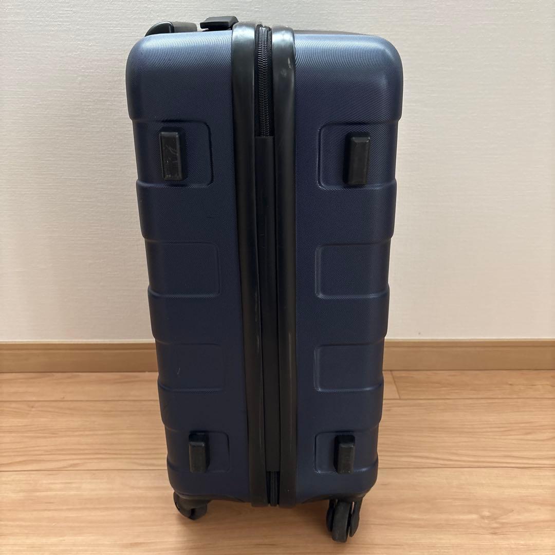 無印良品　キャリーバーの高さを自由に調節できるハードキャリー　36L