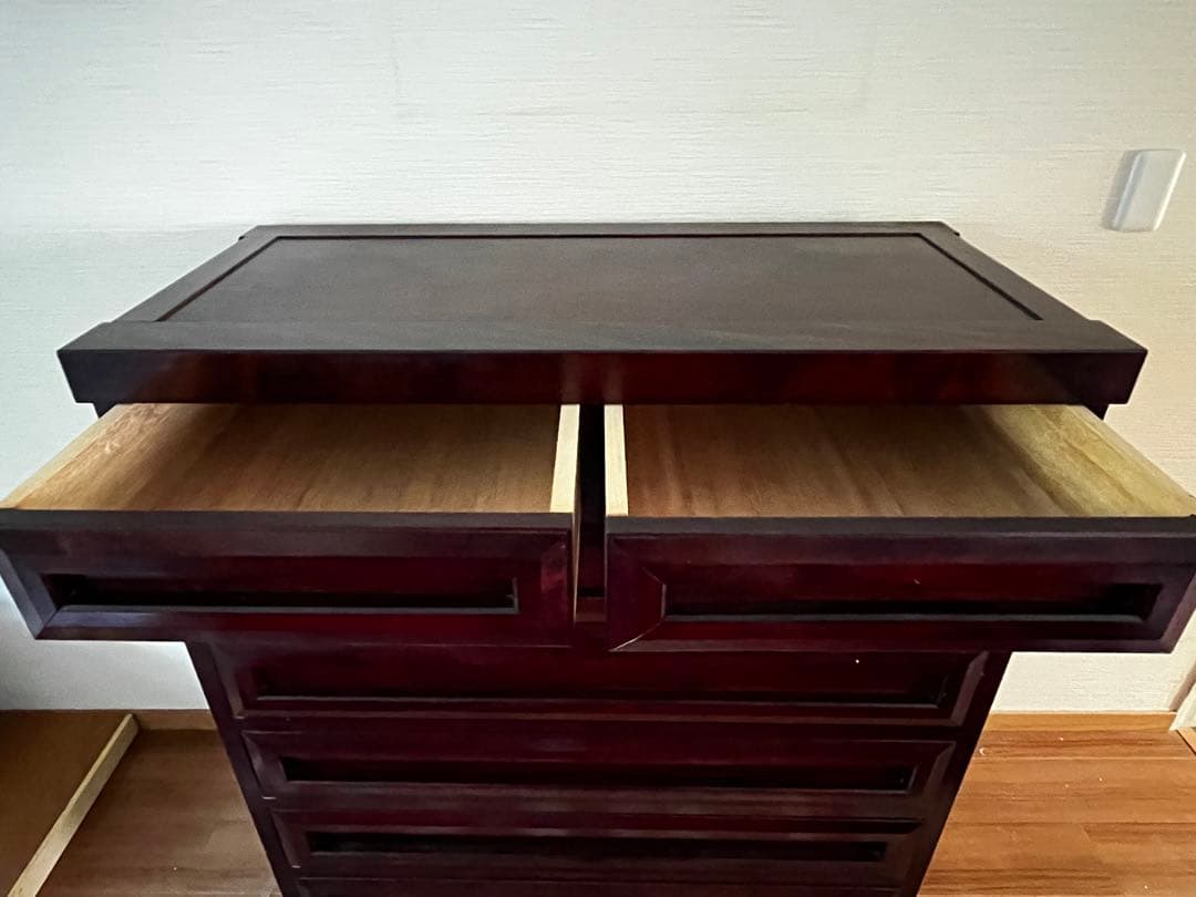 九州民藝家具 高山式整理箪笥 ミズメザクラ無垢材 つくしぎゃらりい