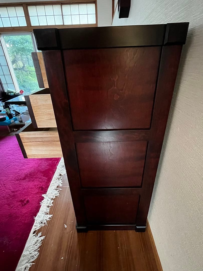 九州民藝家具 高山式整理箪笥 ミズメザクラ無垢材 つくしぎゃらりい