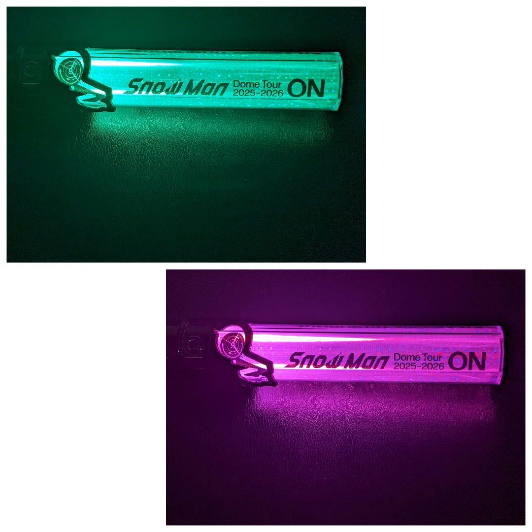SnowMan ドームツアー 2025-2026 ON ペンライト スノーマン - メルカリ