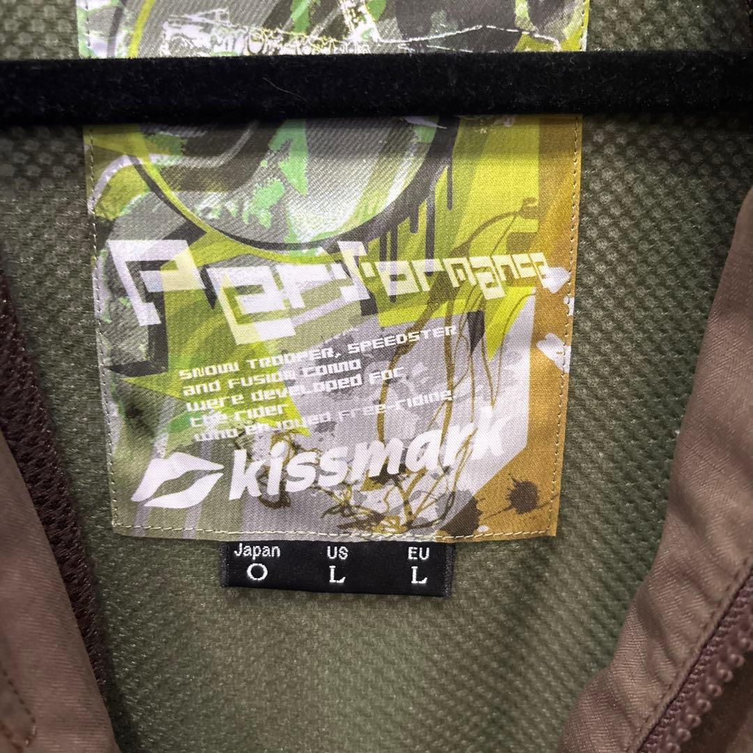 kissmark スノーボードウェア ブラウン OL - スノーボード安い