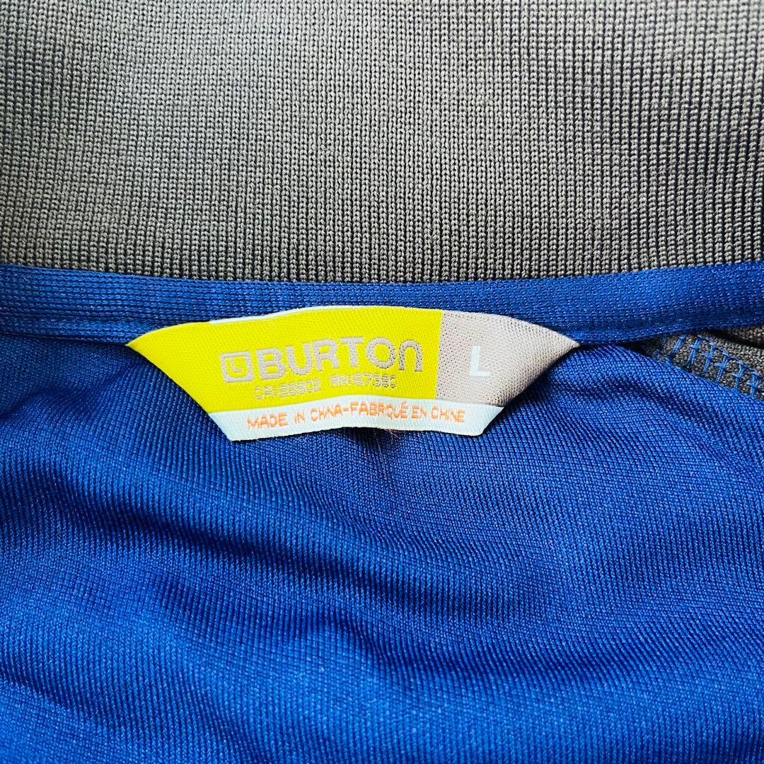 Burtonバートン セットアップジャージ スエット スノボ上下 L グレー紺