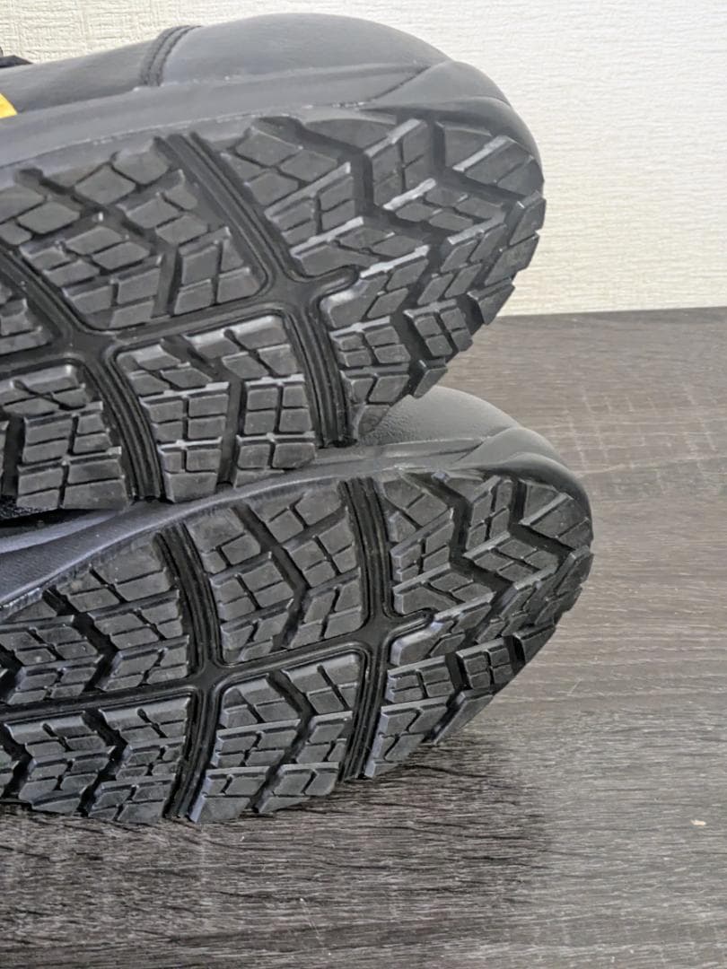 ASICS ウィンジョブ CP401 安全靴 27.5cm ブラック×ゴールド