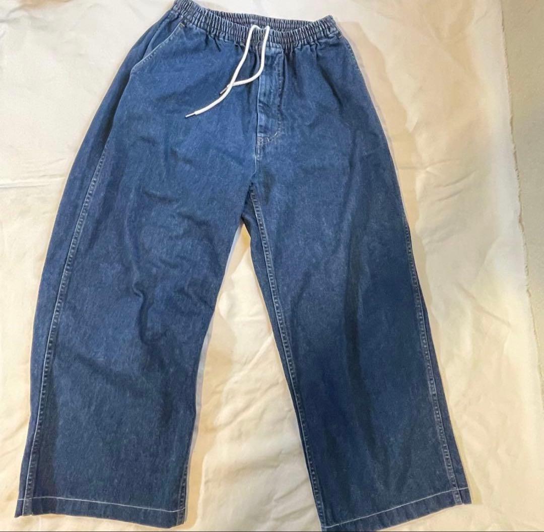 Graphpaper デニムバギーパンツ イージーワイド - メルカリ