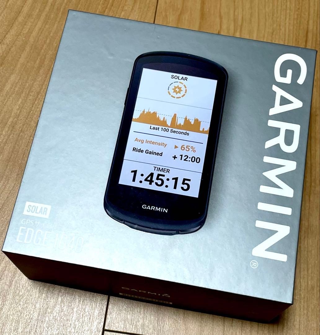 試用程度 GARMIN ガーミン Edge 1040 SOLAR GPSサイコン