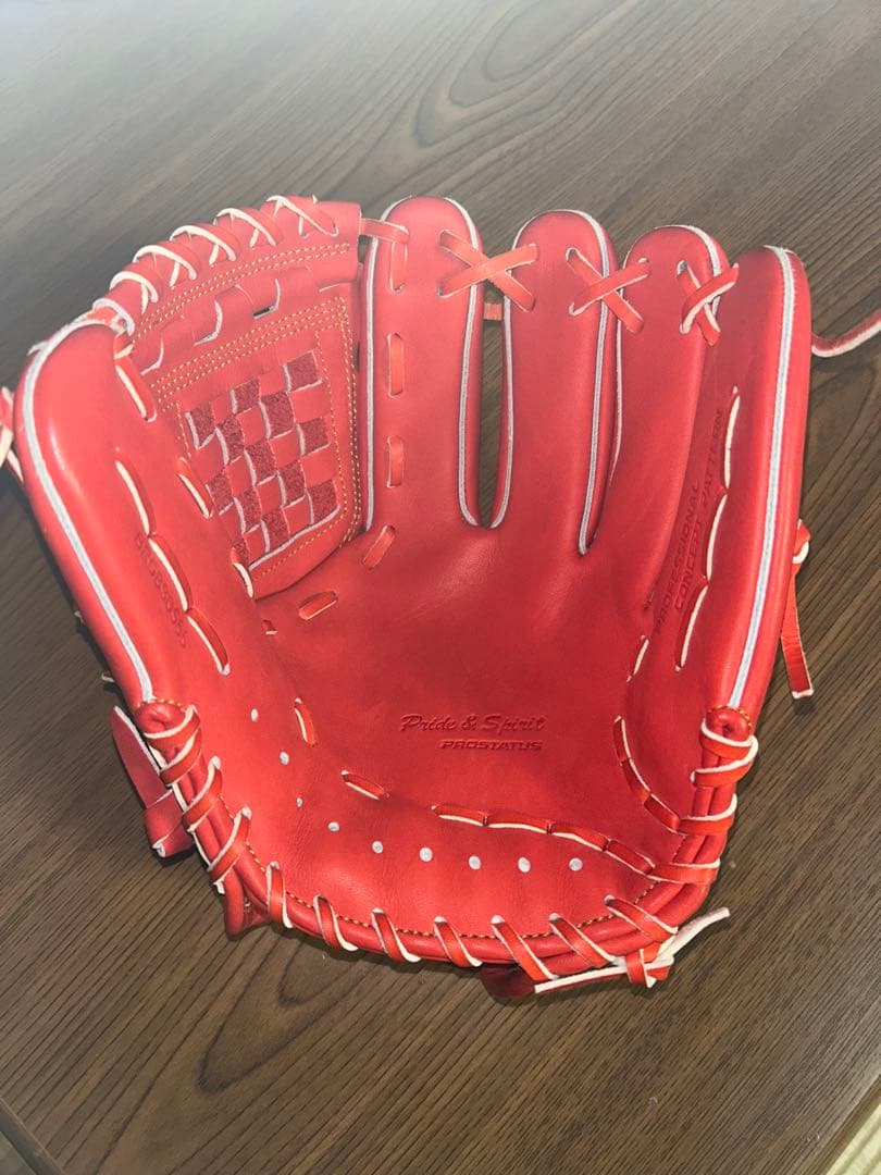 ZETT ゼット 軟式 グローブ Dオレンジ BRGB30566 源田モデル