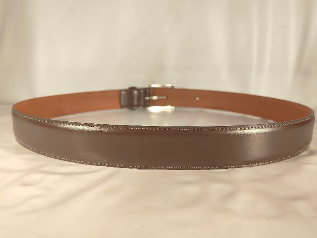 【極美品】ブルックスブラザーズ　高級イタリアンレザーベルト 正規品　イタリア製