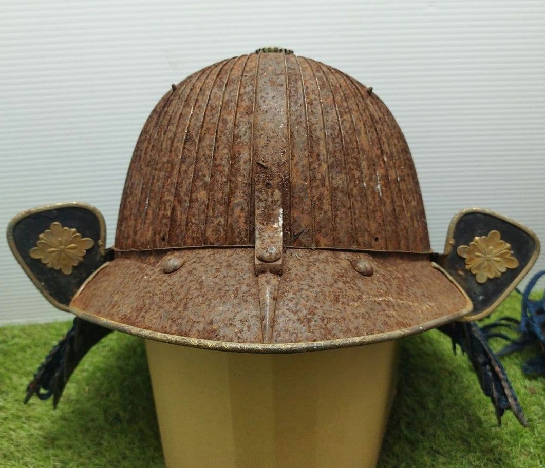 月*山様 無名 武具 鎧部品 アンティーク 骨董古武具 兜 甲冑