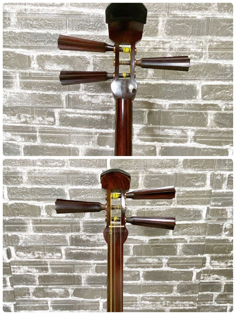 津軽三味線 太棹 東さわり　紅木　ハードケース付