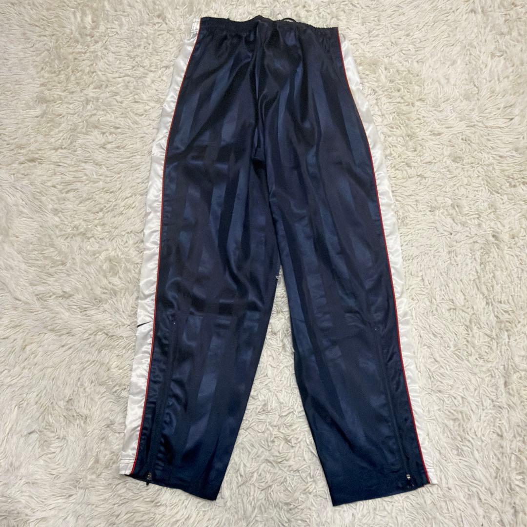 NIKEナイキ　ナイロン　セットアップ　ネイビー　メンズXL ウィンブレ　ピステ