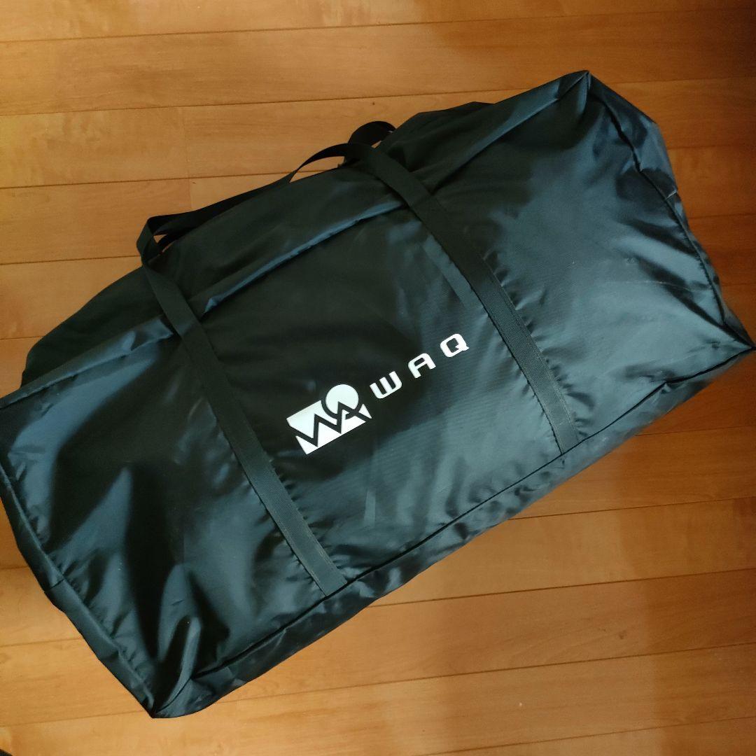 WAQ パラマウントドーム・テント、４シーズン、煙突穴あり、色 ブラック