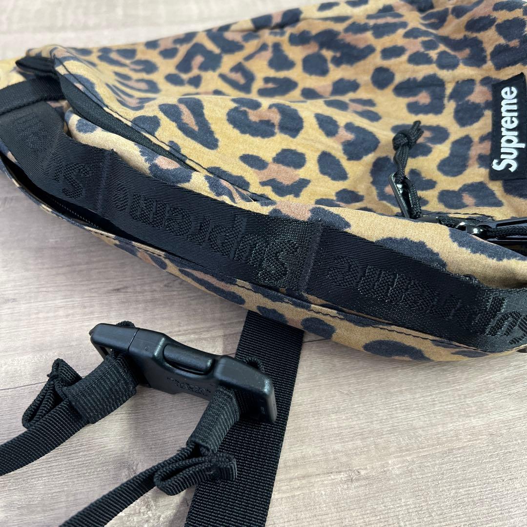 Supreme Sling Bagレオパード　20FW 中古美品