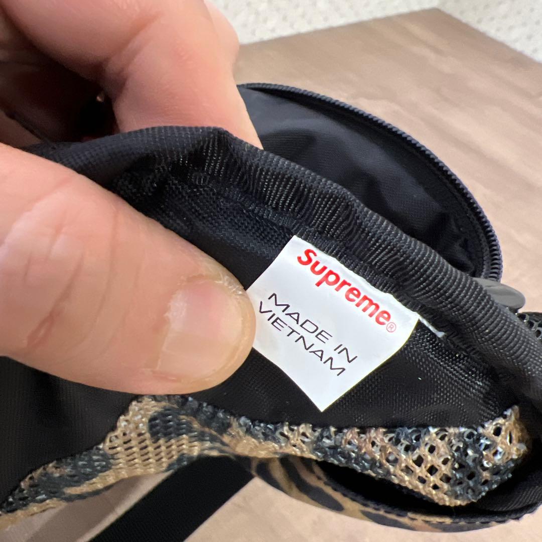 Supreme Sling Bagレオパード　20FW 中古美品