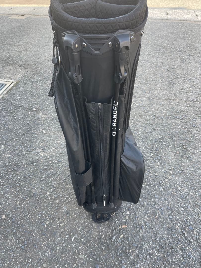 BANDEL 折りたたみ式ラケットバッグ 黒