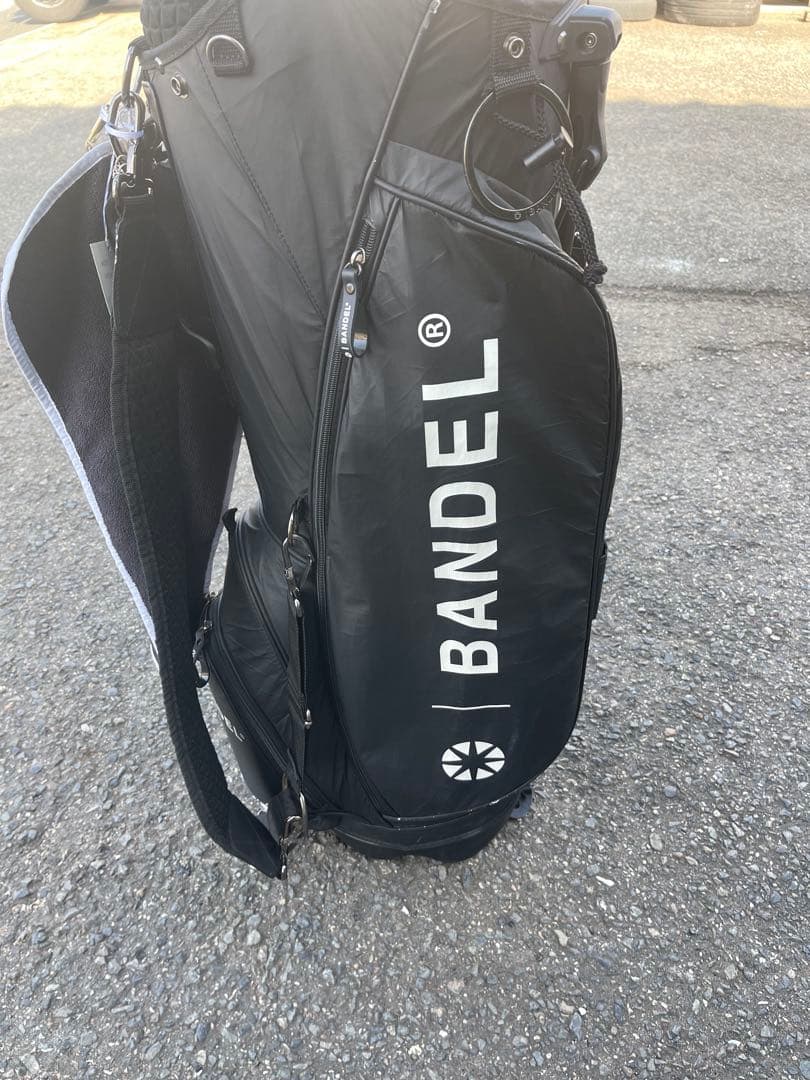 BANDEL 折りたたみ式ラケットバッグ 黒