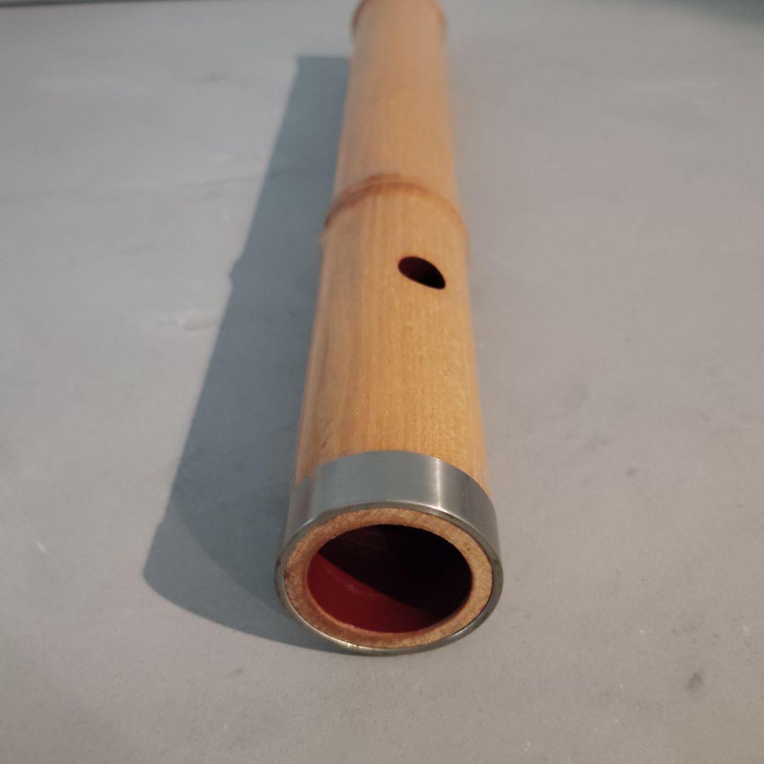 尺八 高級合竹曲管 蝴蝶 1尺4寸管(F♯) 尺八 高級合竹曲管 蝴蝶 1尺