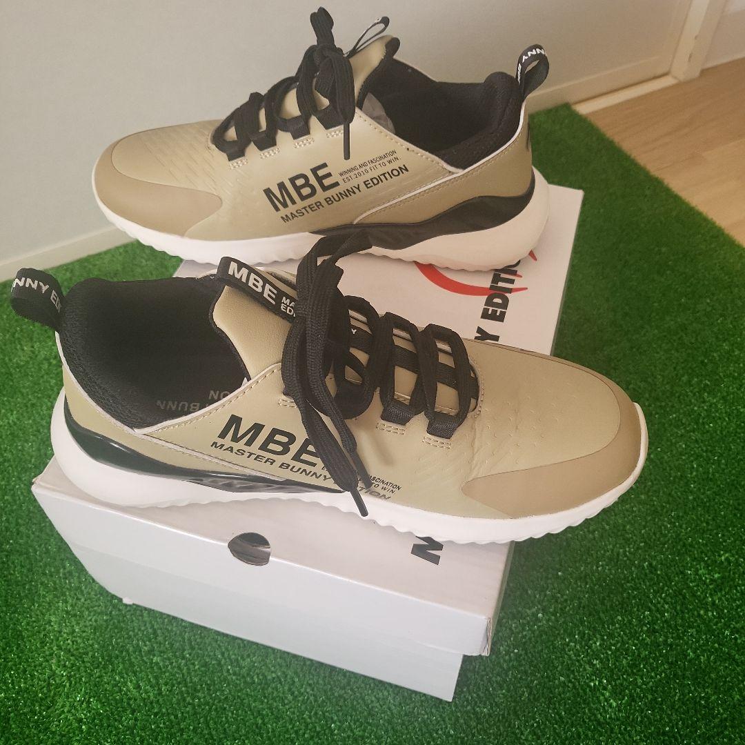 MASTER BUNN ゴルフシューズ 24.0cm ベージュ