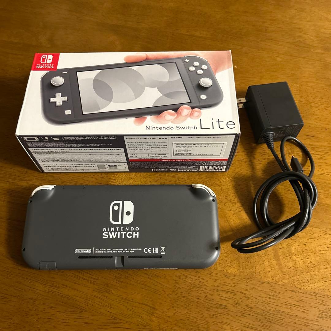 ୨୧ 　Nintendo Switch light グレー