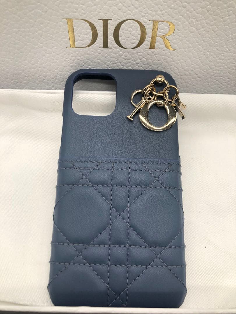 Dior キルティングレザー iPhone 11 Proケース