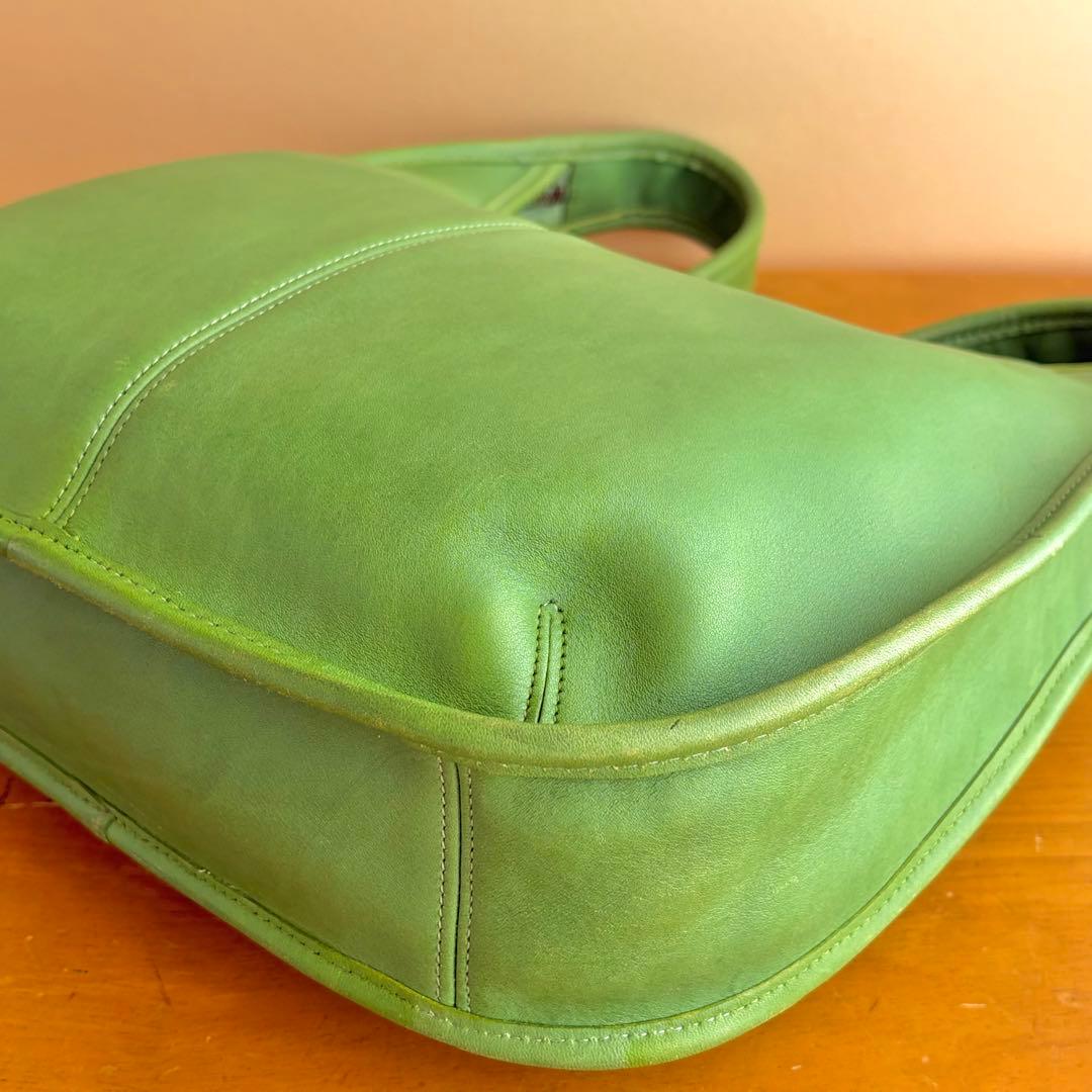 vintage coach オールドコーチ ショルダーバッグ 9033 グリーン