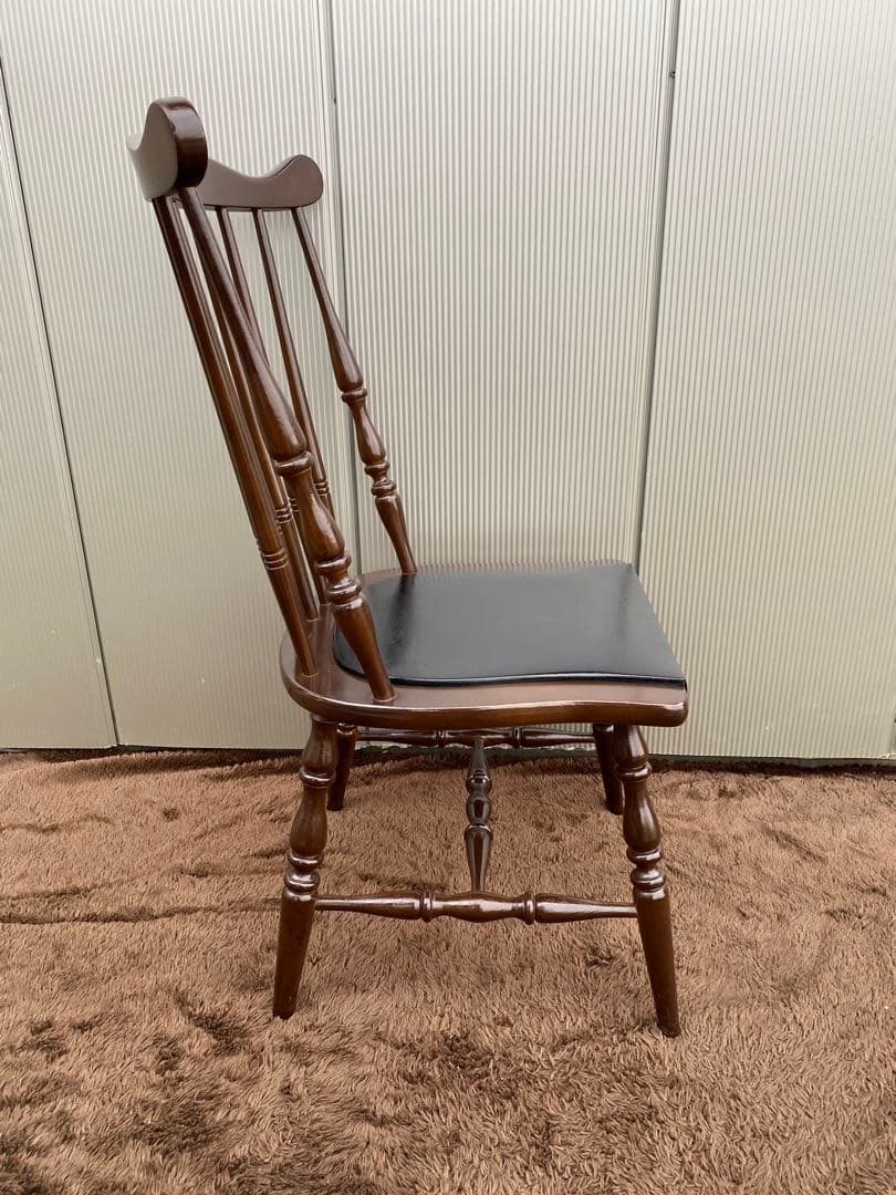 専用①アイエフ家具木製椅子 ウインザーチェア ダイニングチェア ビンテージ　1脚