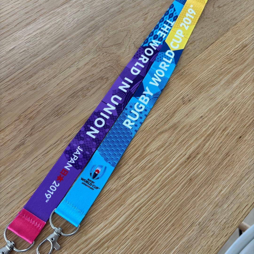 ラグビーワールドカップ2019 ネックストラップ スタッフ用 - メルカリ