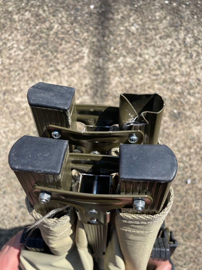 アウトプットライフ コット 2セット　コット キャンプベッド　簡単　楽ちん