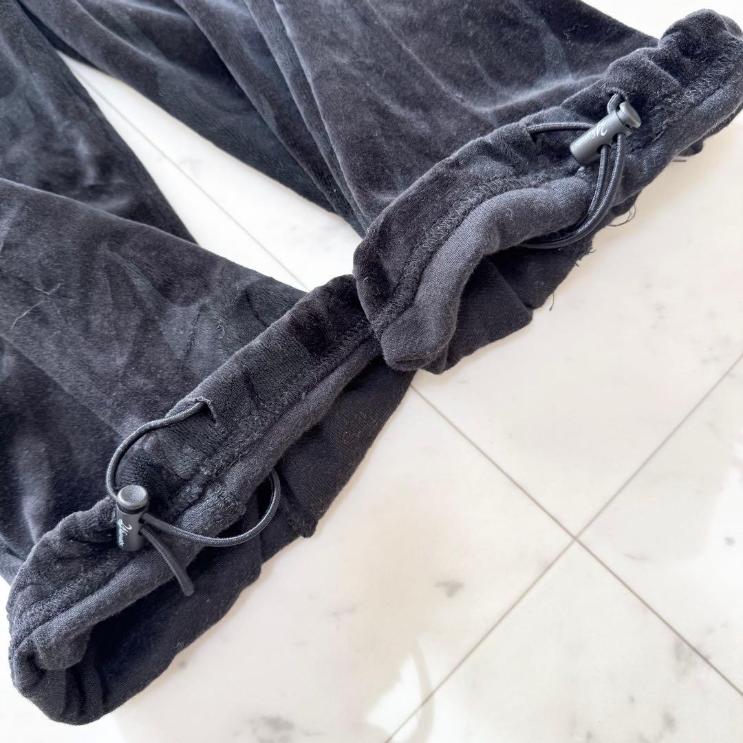 美品】EXILE 24karats ファイヤーパターン ベロア ジャージ 黒 - メルカリ