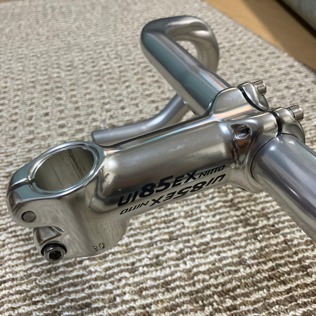 NITTO M186 ハンドルとステムセット シルバー 1インチ対応 美品 希少