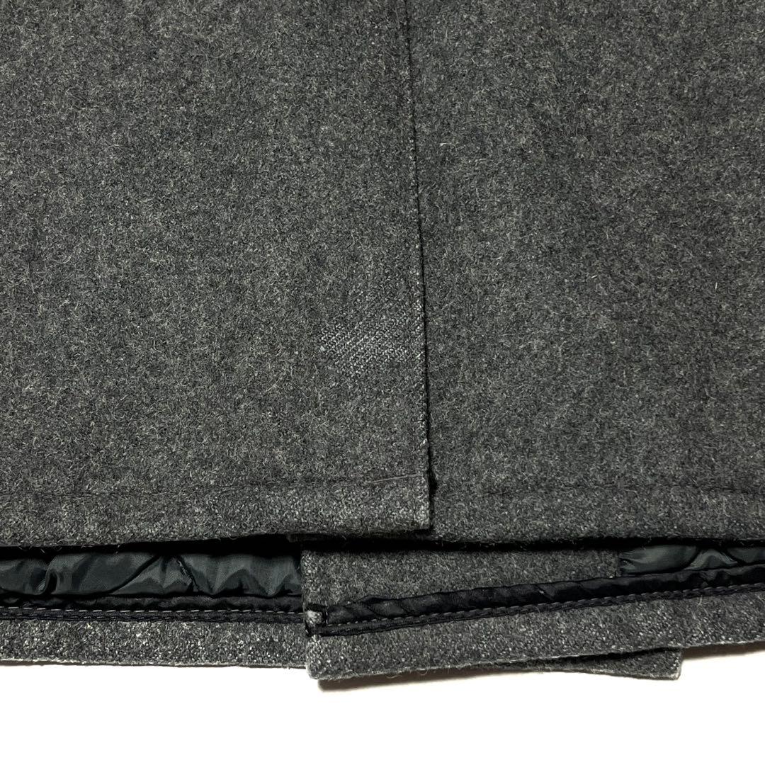 schott USA製 740N Pコート ダークグレー 42 メルトンコート