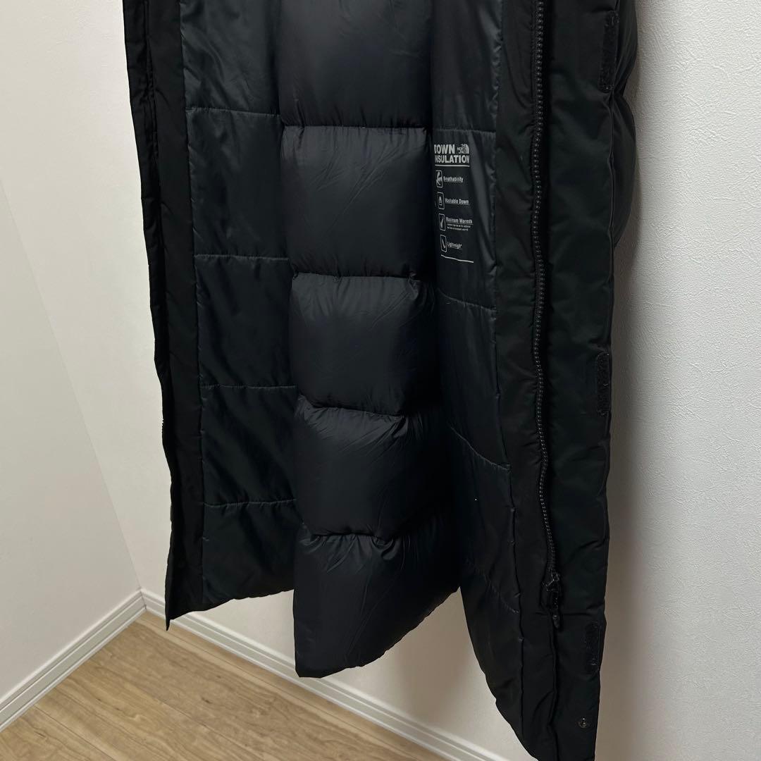 日本未入荷　海外限定　ノースフェイス　ホワイトレーベル　ロングダウンコート 黒