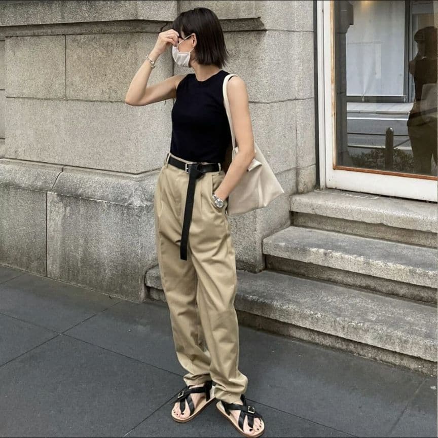 ok.soon dickies テーパードチノパンツ