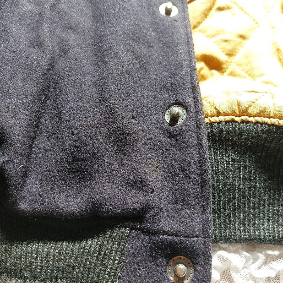 80s vintage MEN´S BIGI スタジャン 中綿キルティング