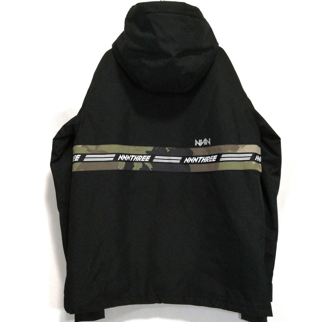 NNN アノラック スノボウェア スノーボード ジャケット ブラック エヌスリー