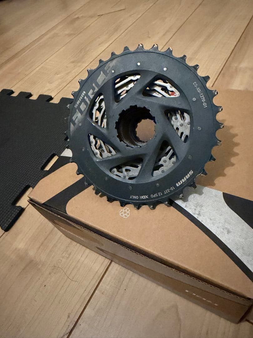 SRAM Force XG-1270 カセット10-33T 12s XDR用