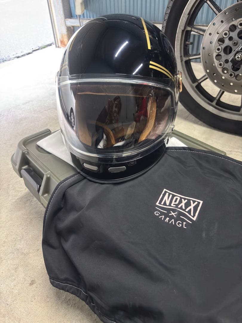 By cityフルフェイスヘルメット ロードスター3ブラック/ゴールド ハーレー