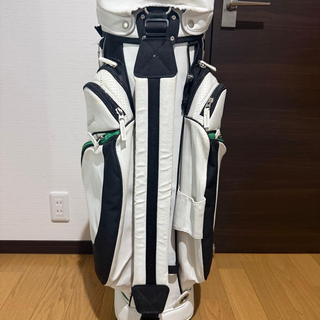 BMW Golfsport キャディバッグ ゴルフバッグ ホワイト/ブラック