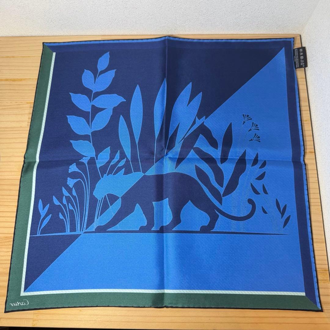 NR/9.27/8 カルティエ　シルクスカーフ