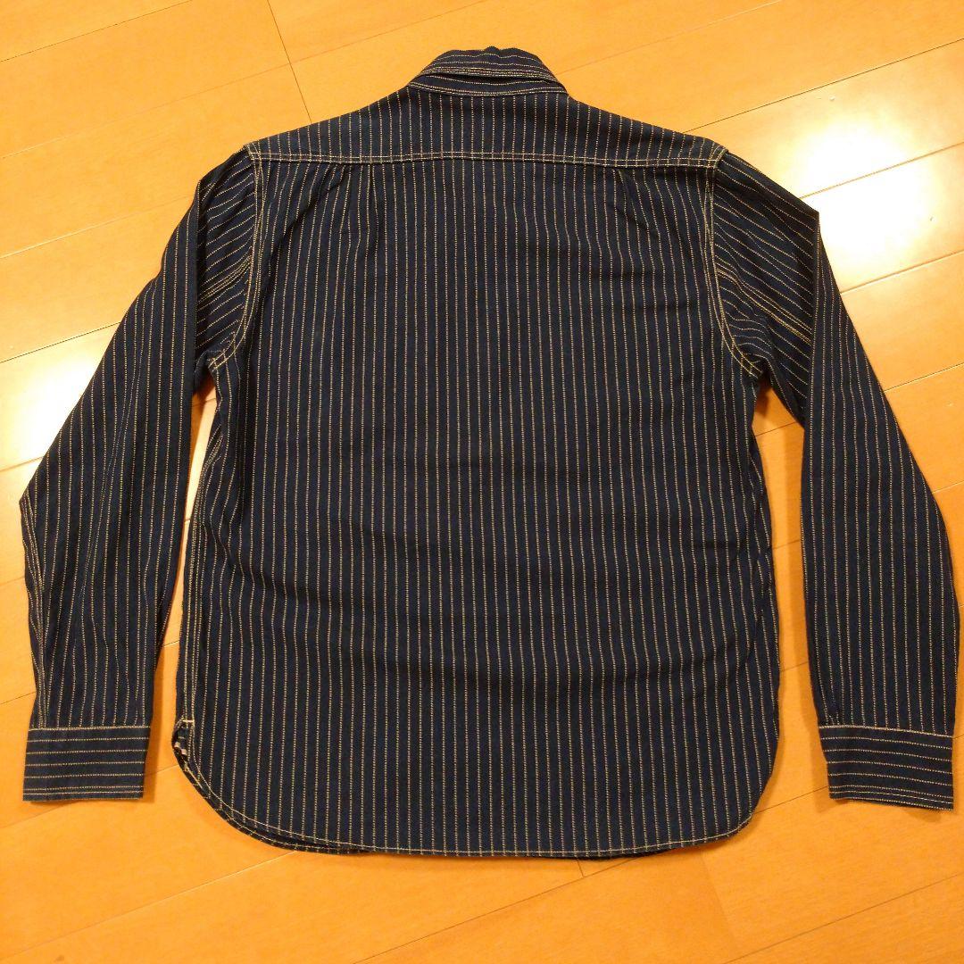 TENDERLOIN テンダーロイン ストライプ ワークシャツ ウォバッシュ