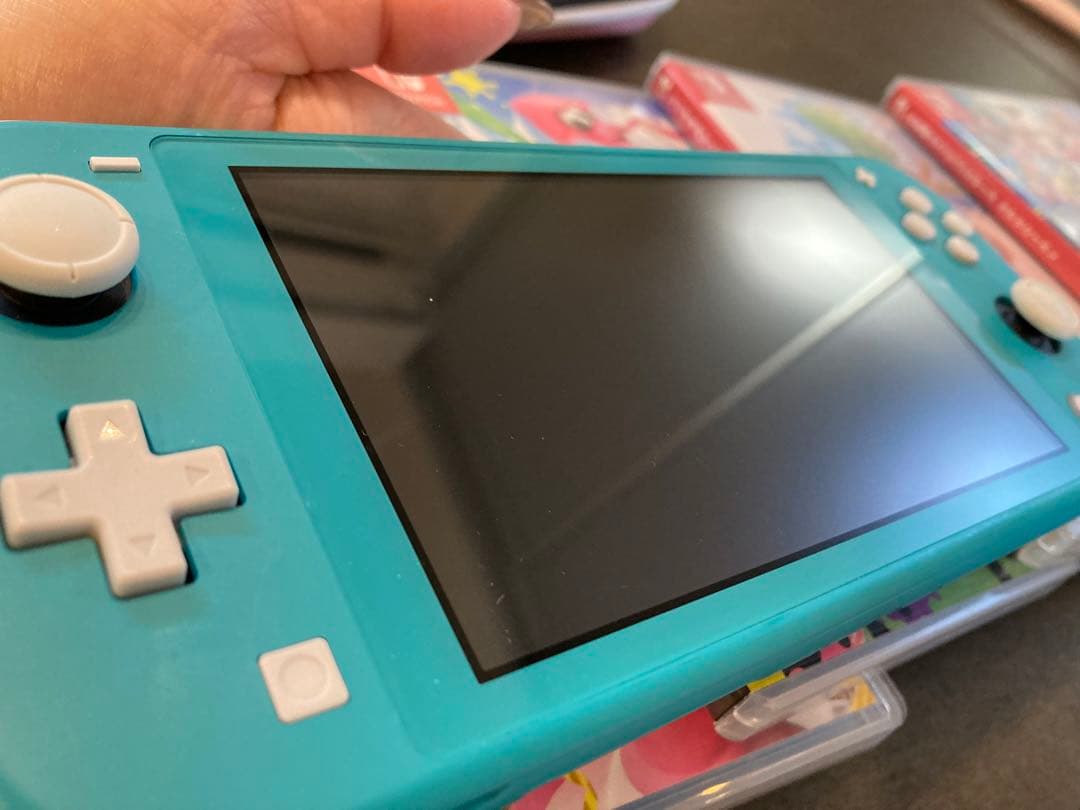 Nintendo Switch Lite ターコイズ 本体とゲーム5本セット